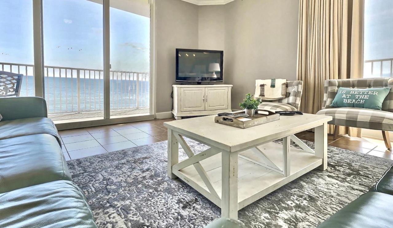 Happy Ours 2200 Sq Ft Corner Beachfront Sleeps 12 Panama City Beach Exterior photo